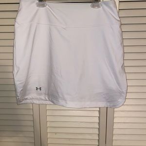 White under armour skort